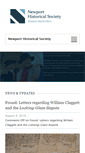 Mobile Screenshot of newporthistory.org
